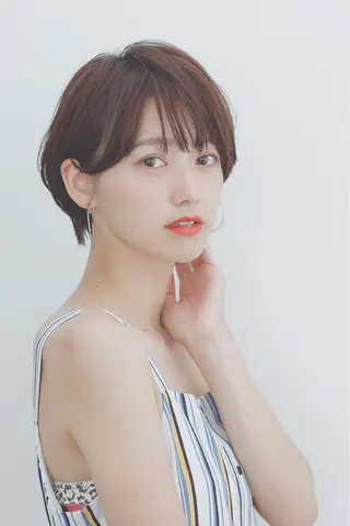 ショート カラー パーマ 🍊千葉 未来🍊店長のヘアスタイル