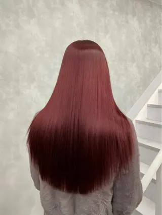ロング カラー カラー・マツパ🖤 モデル募集Akaneのマツエク・マツパデザイン