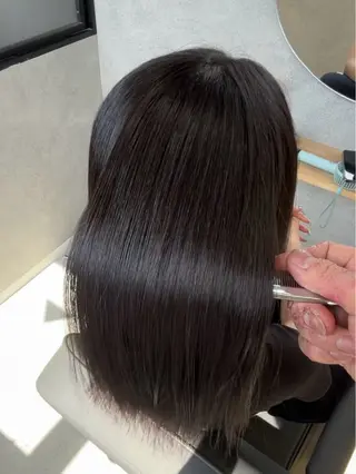 ミディアム 髪質改善 個室サロン Linoa 西梅田 福島 美容室【リノア】所属・髪質改善Linoa stylist/辻部のヘアスタイル