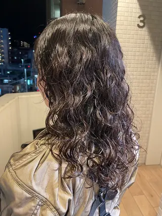 セミロング パーマ Toiro 横浜所属・🎀レイヤー/パーマ カラー/ai🎀のヘアスタイル