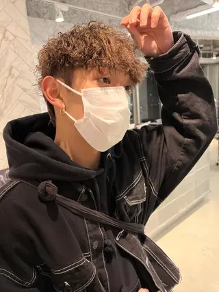 パーマ メンズ 【代表】 辻龍樹のヘアスタイル