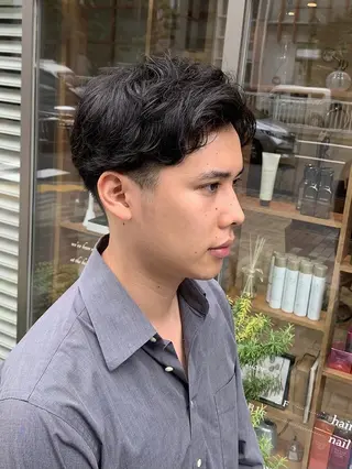 ショート メンズ 渋谷/韓国風 西原直樹のヘアスタイル