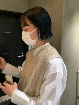 ショート カラー アンニュイヘア🪽 ayumiのヘアスタイル