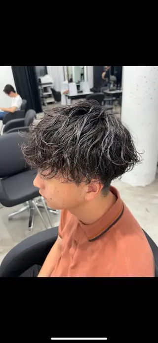 パーマ メンズ 福岡美容室【pia】 タイヘイのヘアスタイル