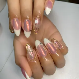 ロング ネイル 下妻市ﾈｲﾙｻﾛﾝ M_styleのネイルデザイン