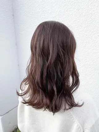 セミロング カラー パーマ ヘアアレンジ メンズ キッズ ネイル マツエク・マツパ ⭐️ハイクオリティ カラー杉本雄志⭐️のヘアスタイル