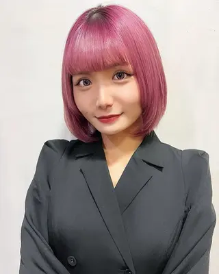 ミディアム カラー 🔥髪質改善×似合せ 🔥【天神美容室】のヘアスタイル