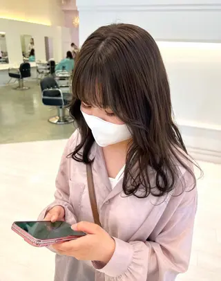 セミロング カラー 今井 愛歩のマツエク・マツパデザイン