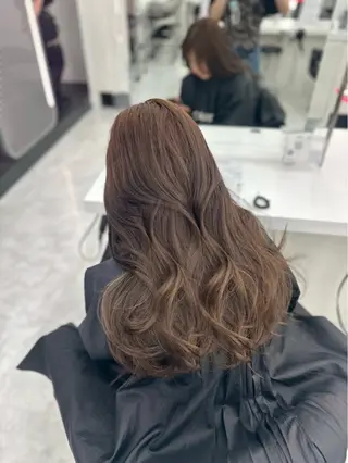 カラー 🥂大人上品styl e🥂nozomiのヘアスタイル