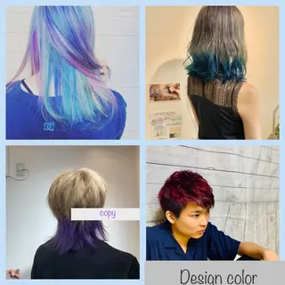 カラー I. NARUSEのヘアスタイル