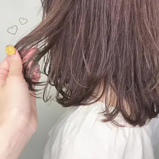 ミディアム 似合わせ提案サラ艶♡ 彩華のヘアスタイル