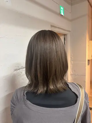 ミディアム カラー 🩵似合わせカット SEIRA🩵のヘアスタイル