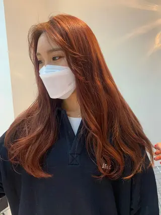 ロング カラー 川北 彩乃/完全個室サロンのヘアスタイル