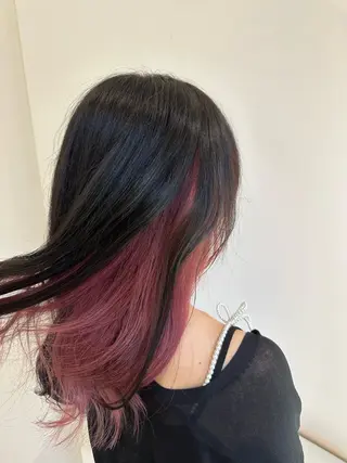 セミロング カラー 🍜のばた 🍜のヘアスタイル