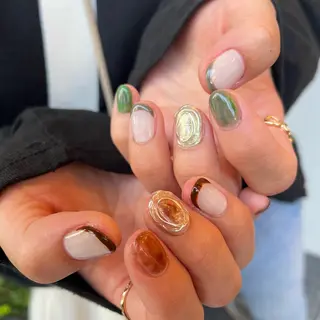 ネイル kurogi nanakaのネイルデザイン