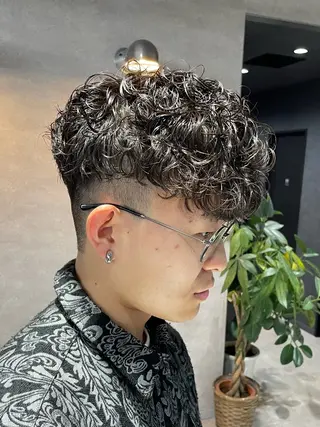 パーマ ヘアアレンジ メンズ 💎メンズ特化💎 tomokiのヘアスタイル