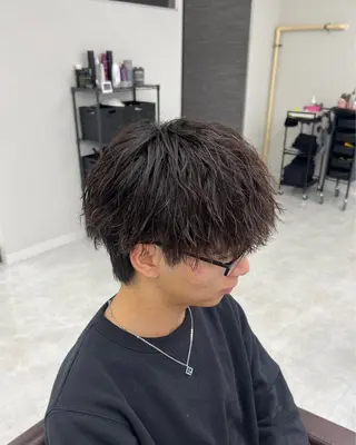 パーマ メンズ シャドウパーマ/ メンズ/KENTAのヘアスタイル