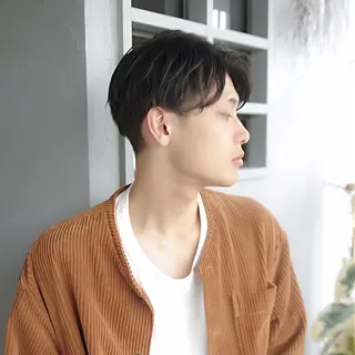 ショート ONE.STOP. LABO/メンズのヘアスタイル