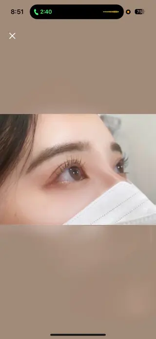 マツエク・マツパ あんどう りおのマツエク・マツパデザイン
