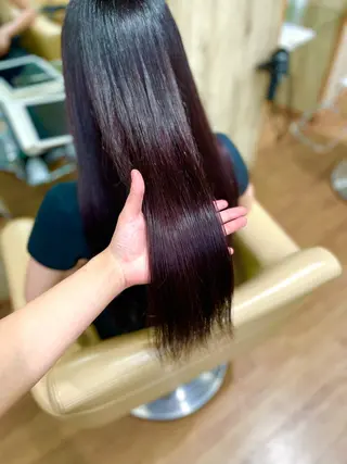 ロング カラー wakaba ヘッドスパ🤍のヘアスタイル
