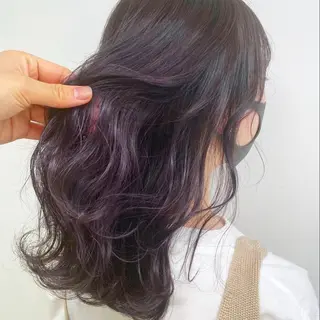 セミロング カラー パーマ ヘアアレンジ M&K　上田店所属・M&K 上田店の眉毛・アイブロウイメージ