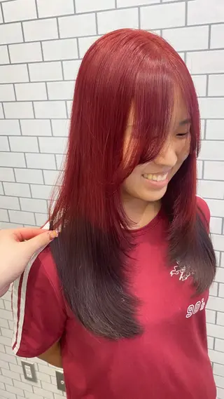 ロング カラー 【カラー特化】 Cahoのヘアスタイル