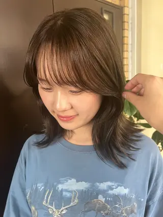 カラー 南部 綾音のヘアスタイル