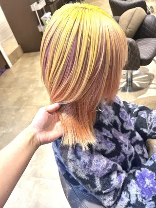 ミディアム ayana by ayala所属・❤️‍🔥 RENA❤️‍🔥のヘアスタイル