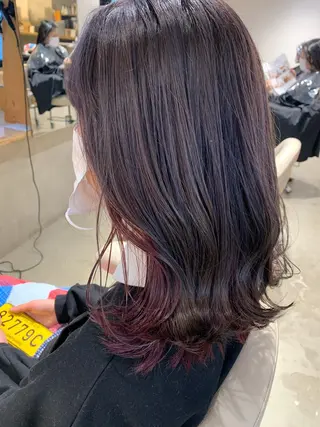 カラー 🍃marina🍃 韓国ヘア/Aujuaのヘアスタイル