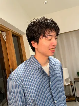 パーマ 大人ショート/鎌倉/ カット/edA.菫のヘアスタイル