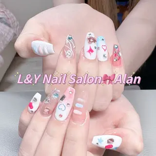 ネイル L&Y Nail🎀 思雪のネイルデザイン