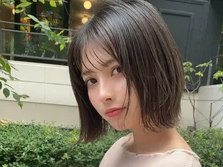 ミディアム Emerge 藤沢 駅店【エマージュ】のヘアスタイル