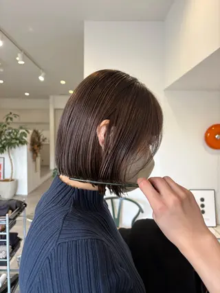 ミディアム YUEN イシイ アミのヘアスタイル