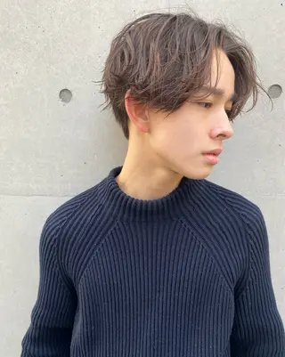 カラー メンズ 🤎カット/ブリーチ /縮毛矯正/大宮🤎のヘアスタイル