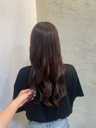 ロング 大庭 萌瑚のヘアスタイル