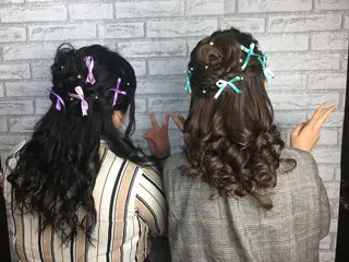 セミロング ヘアアレンジ 加藤 圭悟のヘアスタイル