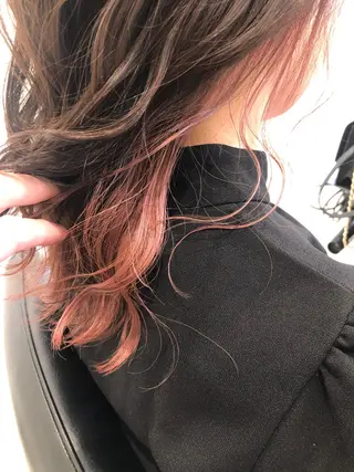 セミロング GO TODAY SHAiRE SALON原宿店所属・GO TODAY シェアサロンのヘアスタイル