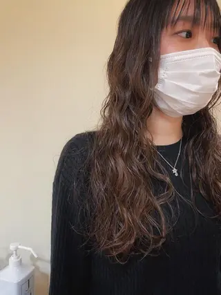 ロング パーマ 高橋 涼香のヘアスタイル