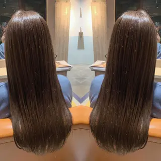 ロング カラー 韓国🇰🇷 ✂︎hair 内田愛のヘアスタイル