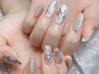 ネイル Elegantbea uty長さ出し専門のネイルデザイン