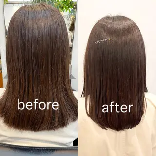 ミディアム レイヤーカット🦢 sayaのヘアスタイル