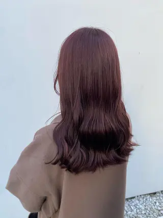 ロング カラー Rinka/梅田/ 透け感カラー🤎のヘアスタイル