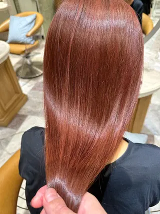 ロング カラー MASHU韓国ヘア/ レイヤー/透明感カラのヘアスタイル