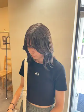 ショート 鎌取/透明感カラー /ボブ/顔まわりのヘアスタイル