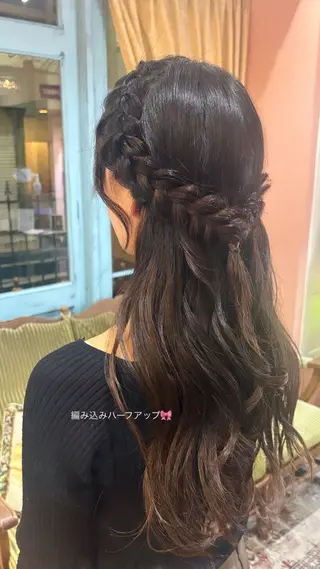 セミロング なぎさ 心斎橋美容室のヘアスタイル
