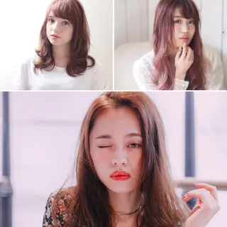 カラー パーマ ヘアアレンジ メンズ キッズ ネイル マツエク・マツパ premier modelsのヘアスタイル