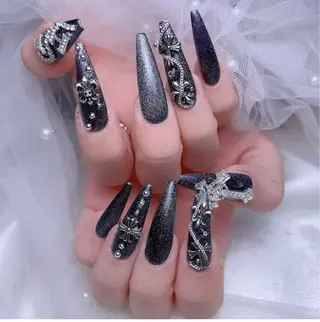 ネイル チョウ チョウのネイルデザイン