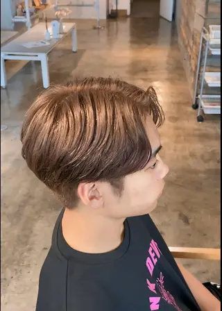 ショート カラー メンズ メンズパーマ 特化/中川拓也のヘアスタイル