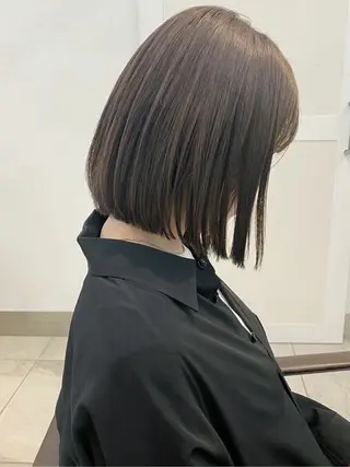 ショート ✨✨綺麗なボブ /ハイライト✨✨のヘアスタイル