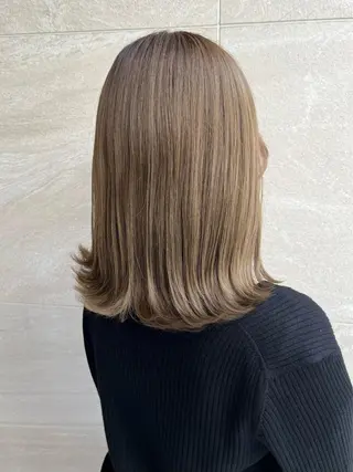 ミディアム カラー レイヤー,ボブ / 彩未のヘアスタイル